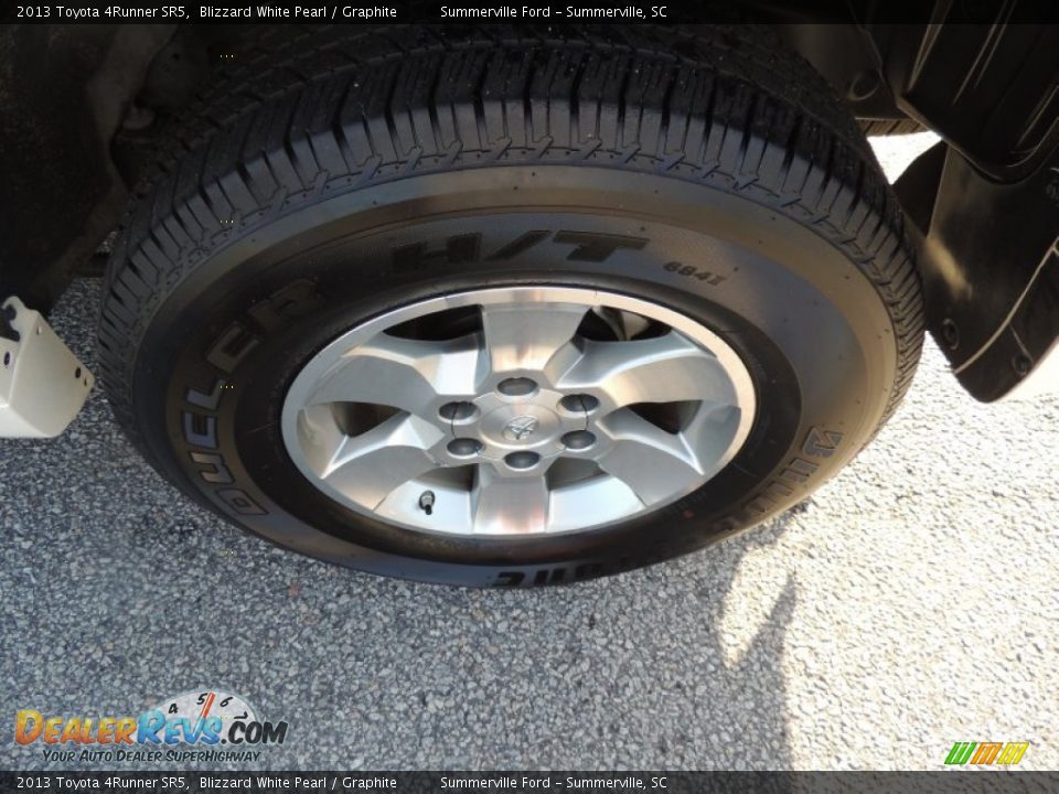 2013 Toyota 4Runner SR5 Blizzard White Pearl / Graphite Photo #19