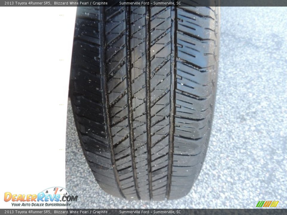 2013 Toyota 4Runner SR5 Blizzard White Pearl / Graphite Photo #20