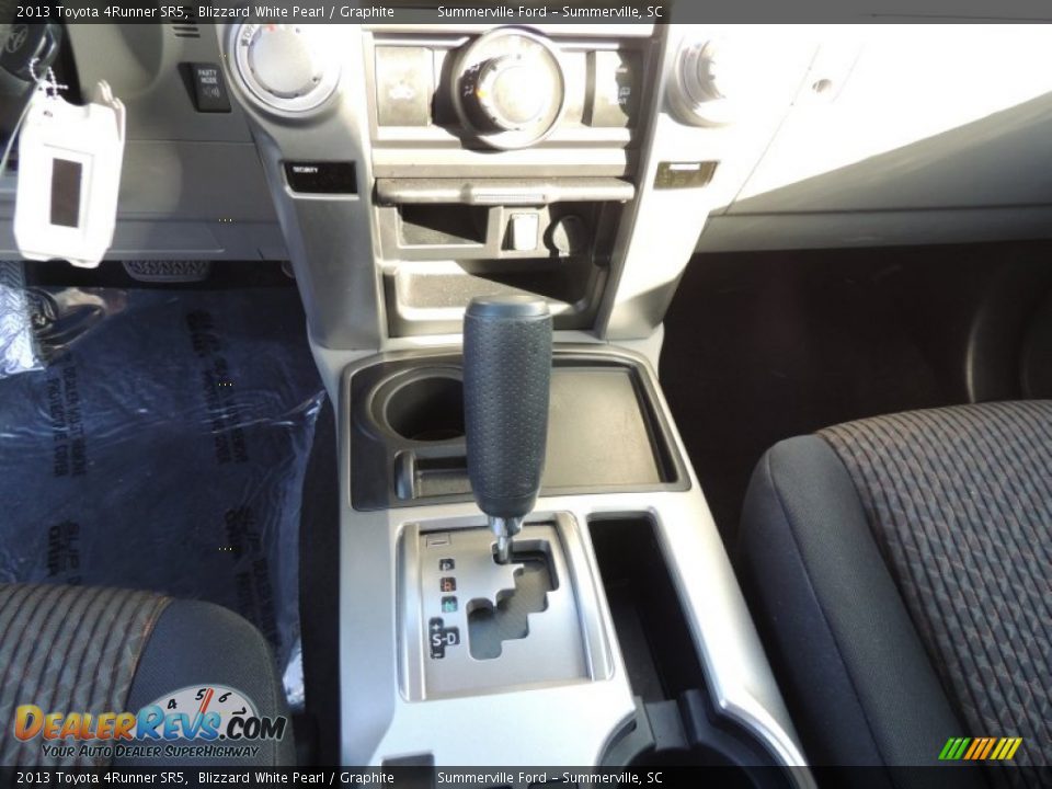 2013 Toyota 4Runner SR5 Blizzard White Pearl / Graphite Photo #22