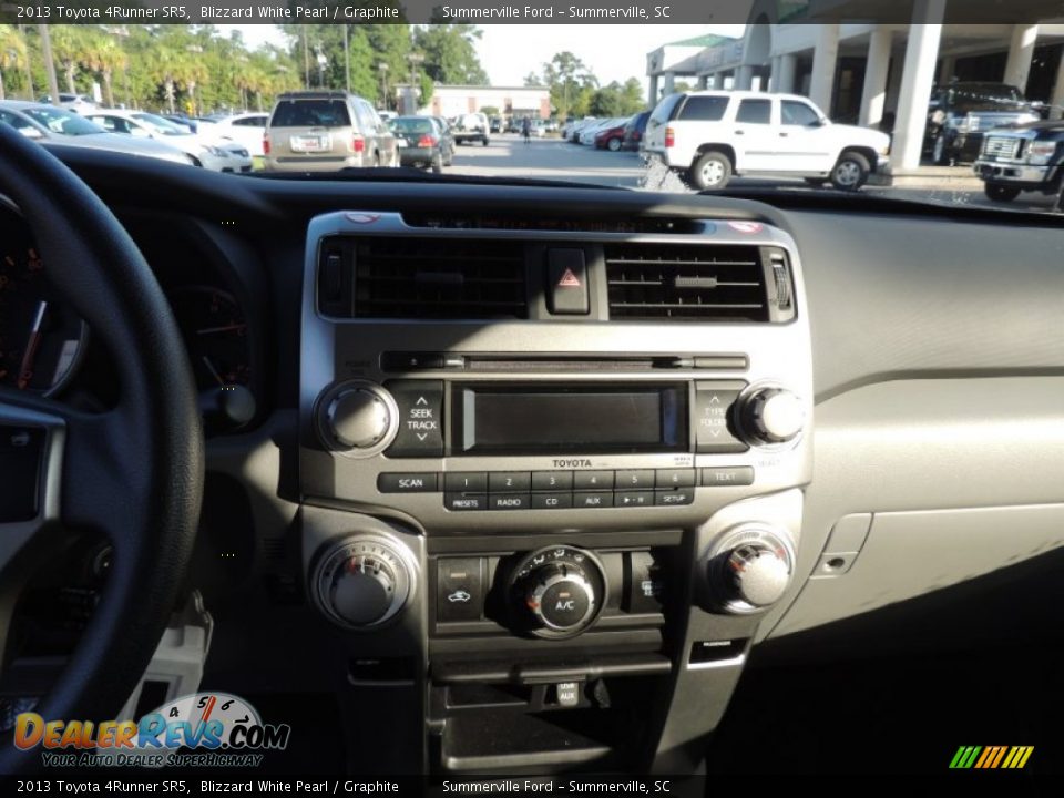 2013 Toyota 4Runner SR5 Blizzard White Pearl / Graphite Photo #23