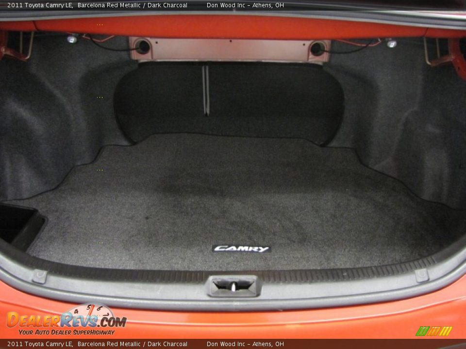 2011 Toyota Camry LE Barcelona Red Metallic / Dark Charcoal Photo #4