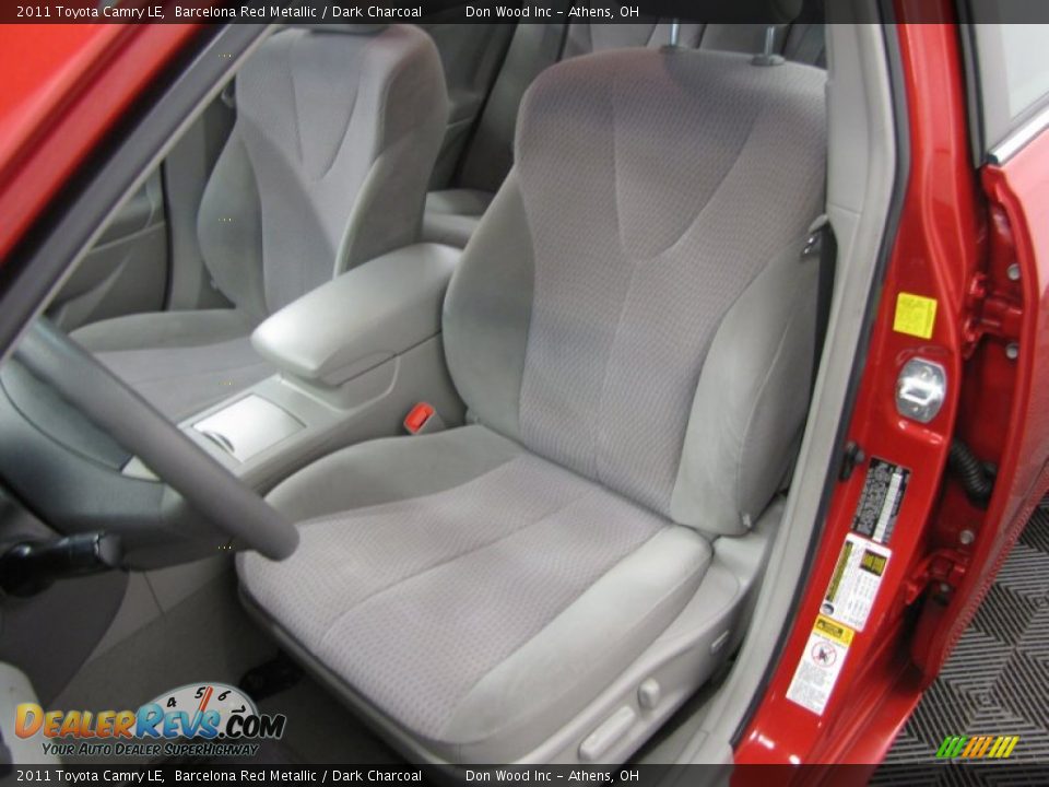 2011 Toyota Camry LE Barcelona Red Metallic / Dark Charcoal Photo #6