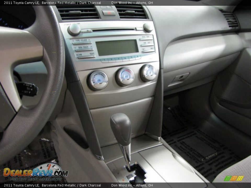 2011 Toyota Camry LE Barcelona Red Metallic / Dark Charcoal Photo #23