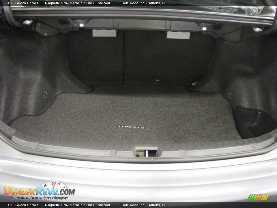 2010 Toyota Corolla S Magnetic Gray Metallic / Dark Charcoal Photo #4