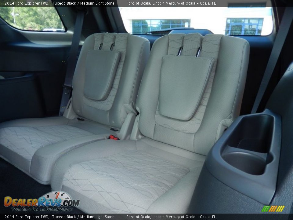 Rear Seat of 2014 Ford Explorer FWD Photo #8