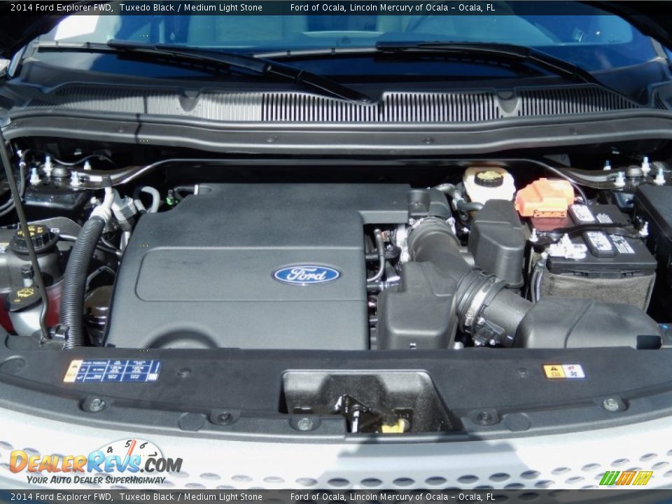 2014 Ford Explorer FWD 3.5 Liter DOHC 24-Valve Ti-VCT V6 Engine Photo #12