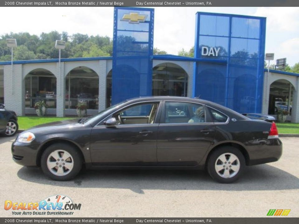 2008 Chevrolet Impala LT Mocha Bronze Metallic / Neutral Beige Photo #2