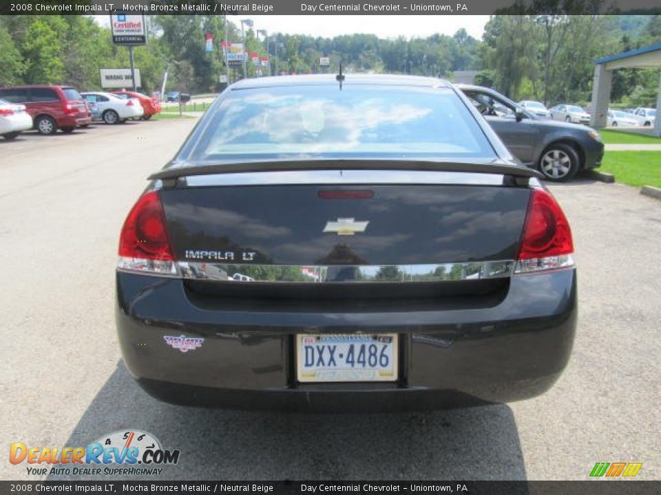 2008 Chevrolet Impala LT Mocha Bronze Metallic / Neutral Beige Photo #5
