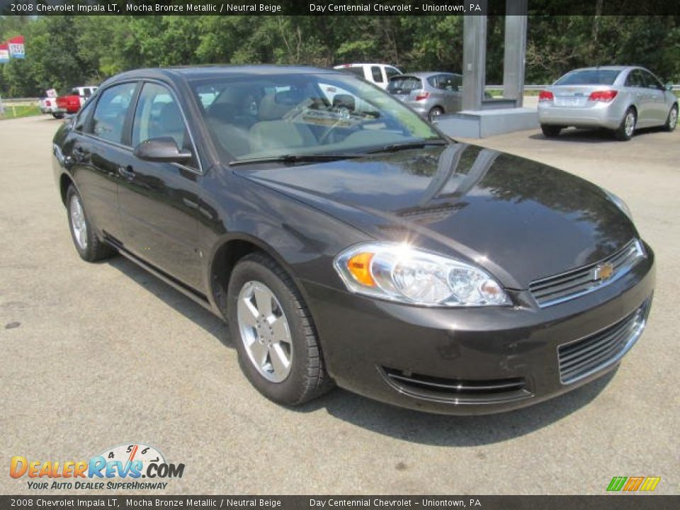 2008 Chevrolet Impala LT Mocha Bronze Metallic / Neutral Beige Photo #9