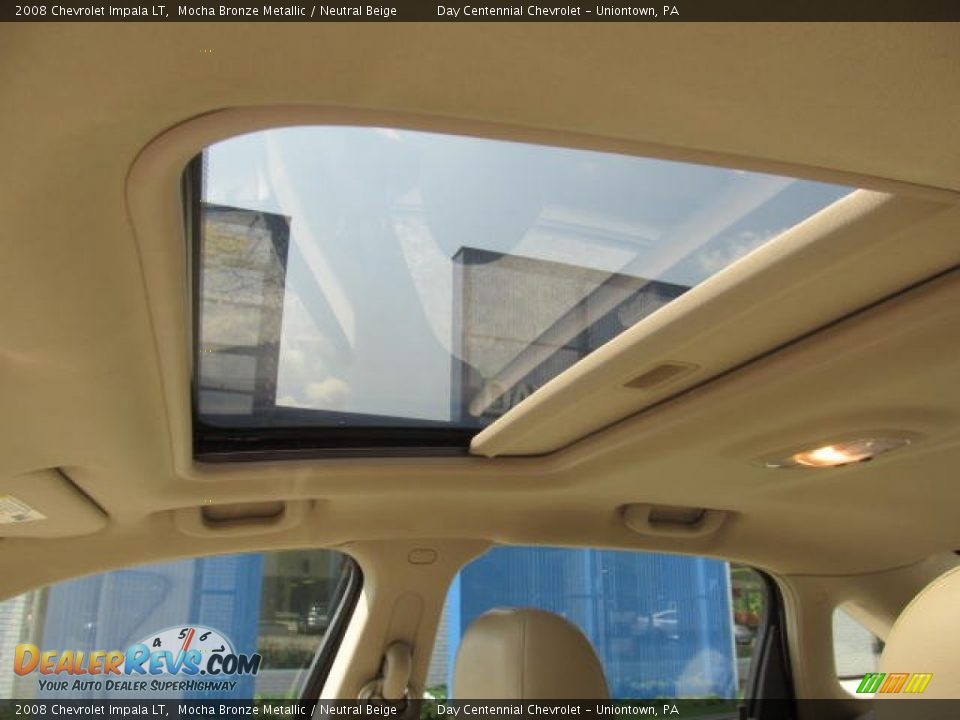 2008 Chevrolet Impala LT Mocha Bronze Metallic / Neutral Beige Photo #12