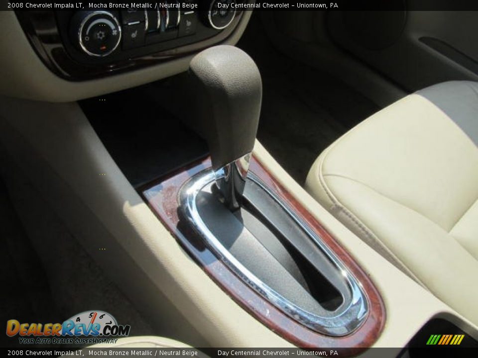 2008 Chevrolet Impala LT Mocha Bronze Metallic / Neutral Beige Photo #17
