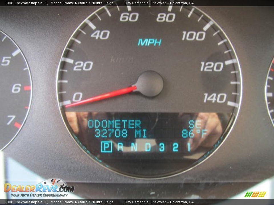 2008 Chevrolet Impala LT Mocha Bronze Metallic / Neutral Beige Photo #20