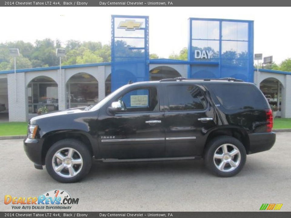 2014 Chevrolet Tahoe LTZ 4x4 Black / Ebony Photo #2
