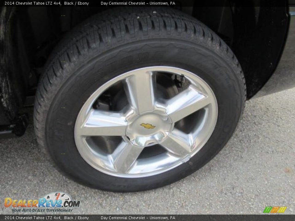 2014 Chevrolet Tahoe LTZ 4x4 Black / Ebony Photo #3