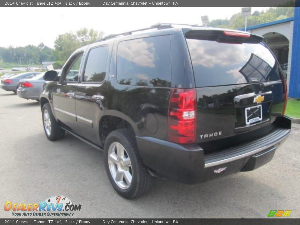 2014 Chevrolet Tahoe LTZ 4x4 Black / Ebony Photo #4