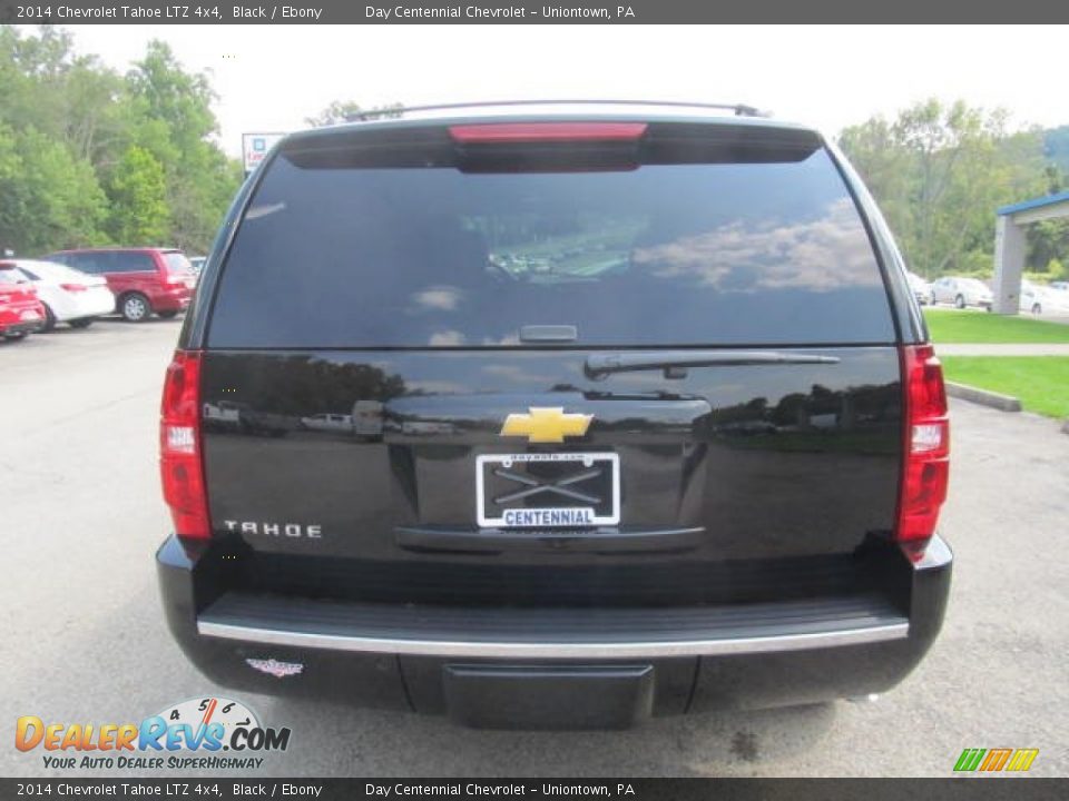 2014 Chevrolet Tahoe LTZ 4x4 Black / Ebony Photo #5