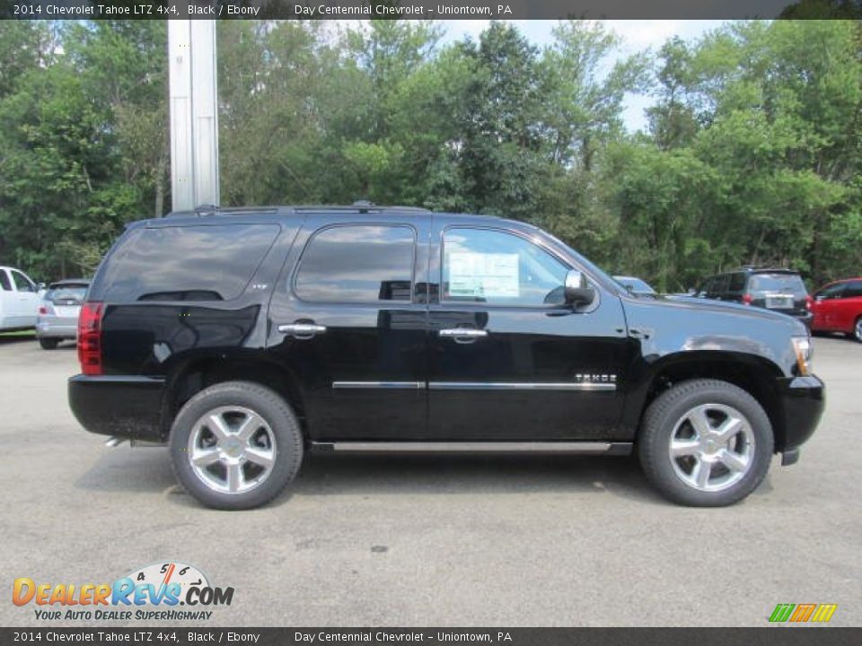 2014 Chevrolet Tahoe LTZ 4x4 Black / Ebony Photo #7