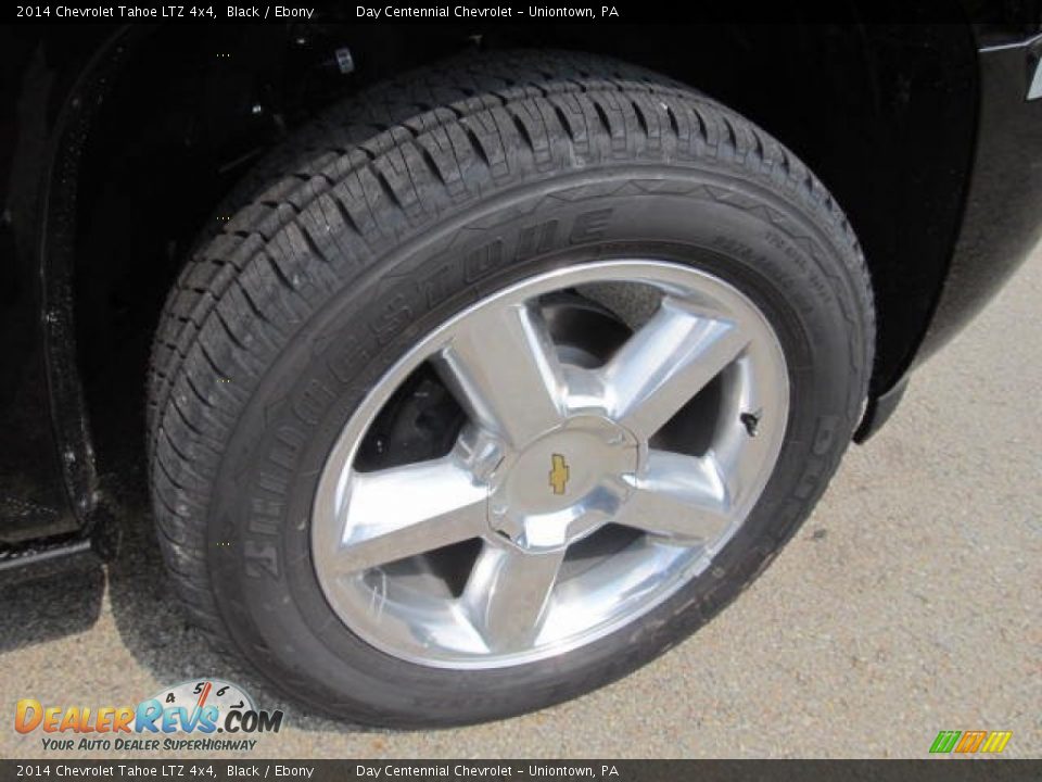 2014 Chevrolet Tahoe LTZ 4x4 Black / Ebony Photo #8
