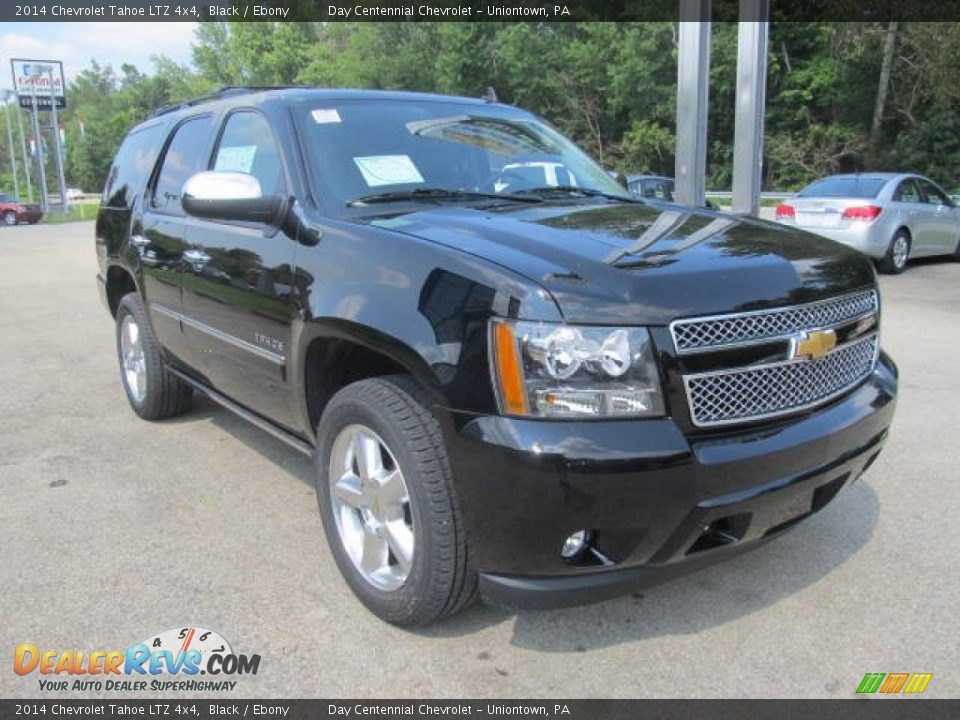 2014 Chevrolet Tahoe LTZ 4x4 Black / Ebony Photo #9