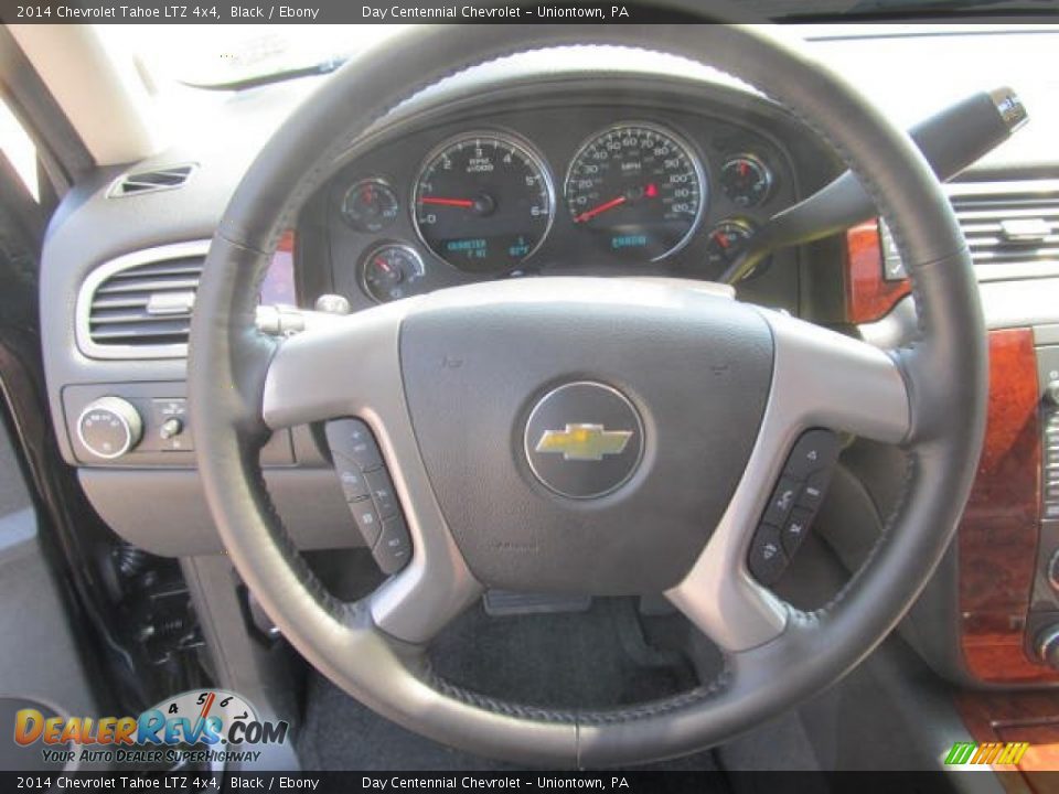 2014 Chevrolet Tahoe LTZ 4x4 Black / Ebony Photo #16