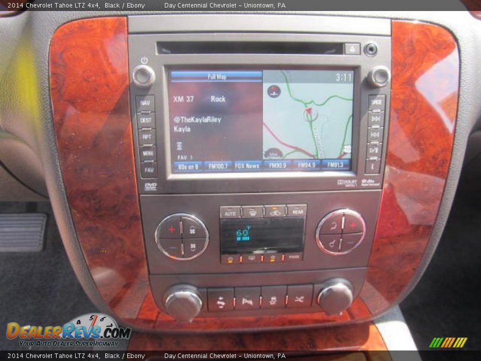 2014 Chevrolet Tahoe LTZ 4x4 Black / Ebony Photo #17