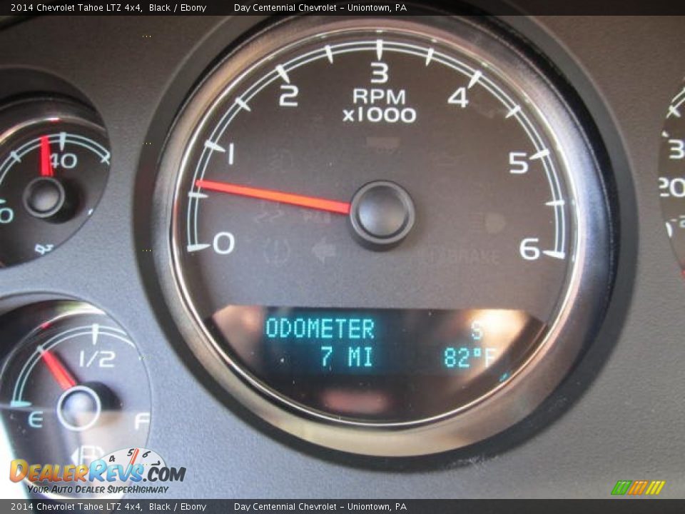 2014 Chevrolet Tahoe LTZ 4x4 Black / Ebony Photo #20