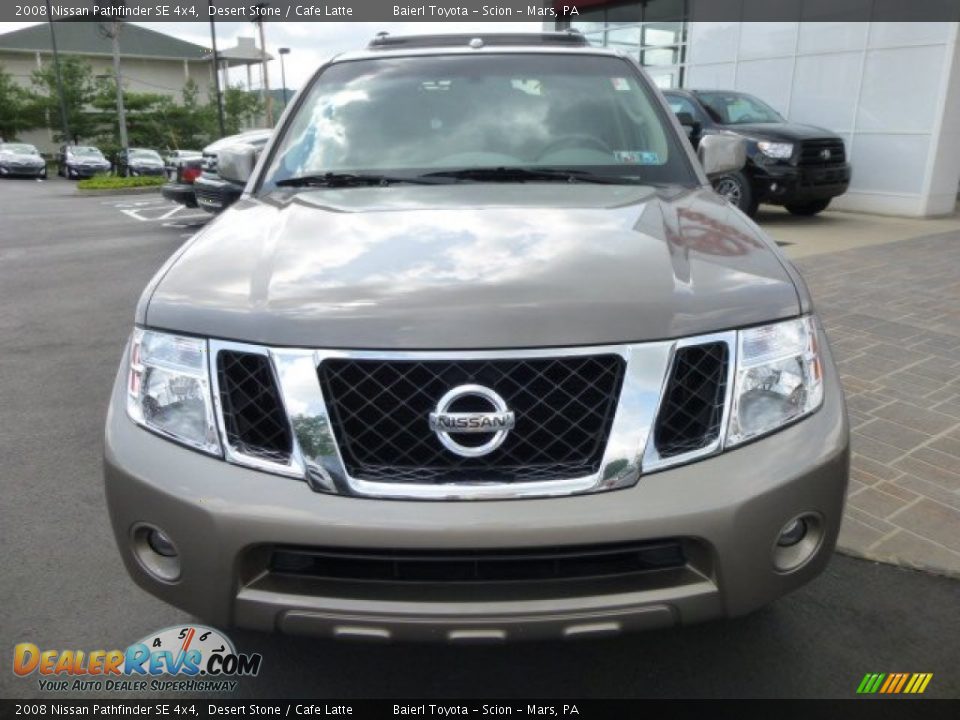 2008 Nissan Pathfinder SE 4x4 Desert Stone / Cafe Latte Photo #2