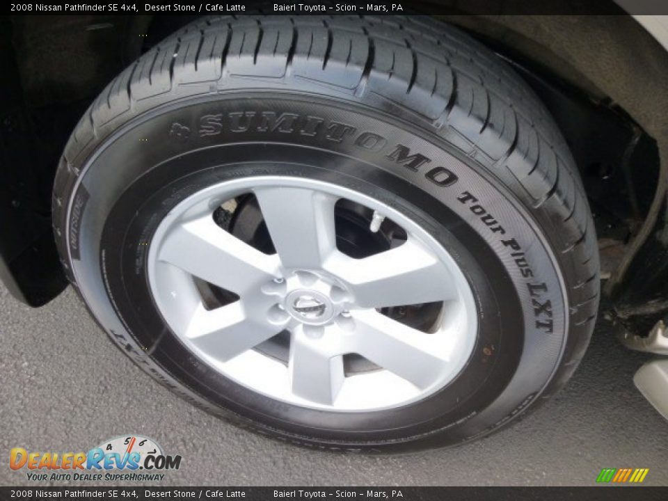 2008 Nissan Pathfinder SE 4x4 Desert Stone / Cafe Latte Photo #9