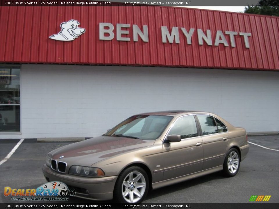 2002 BMW 5 Series 525i Sedan Kalahari Beige Metallic / Sand Photo #1