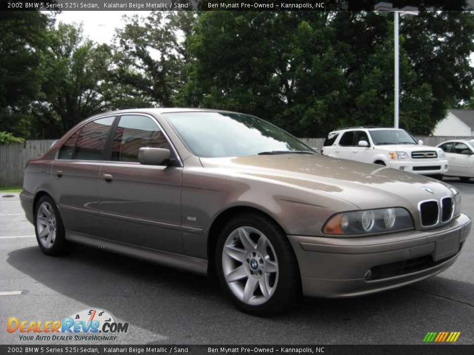 Kalahari Beige Metallic 2002 BMW 5 Series 525i Sedan Photo #3