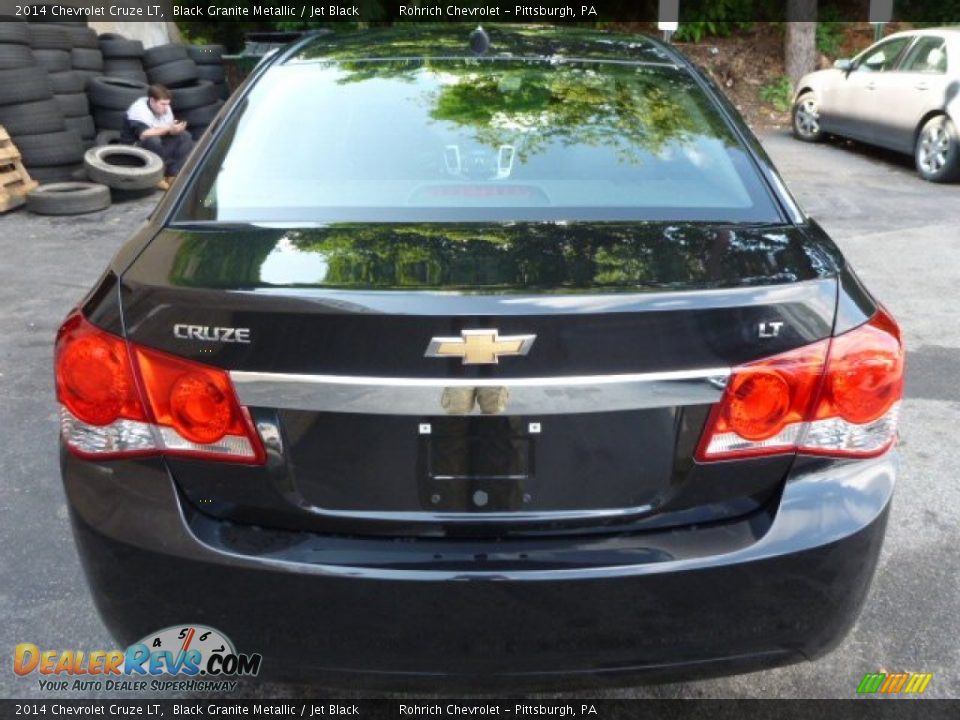 2014 Chevrolet Cruze LT Black Granite Metallic / Jet Black Photo #4