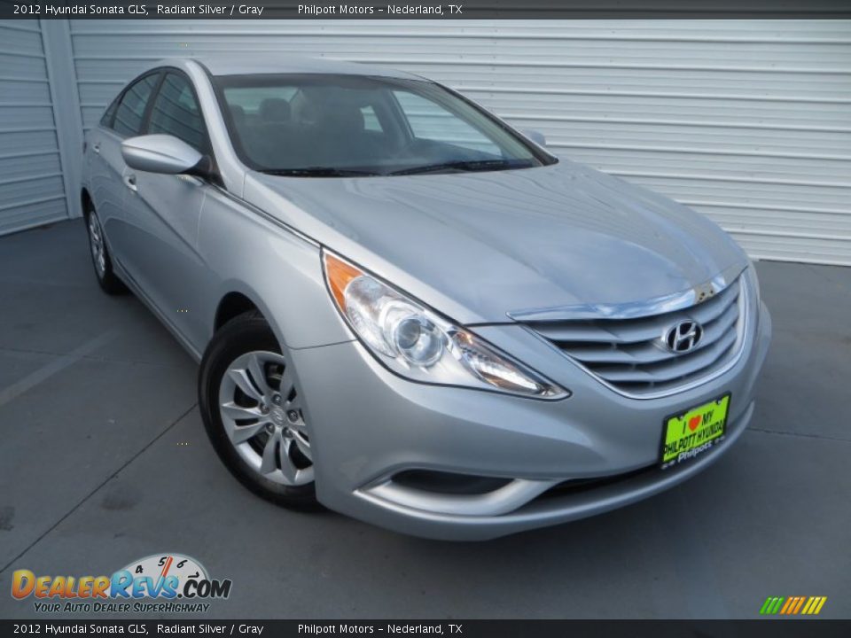 2012 Hyundai Sonata GLS Radiant Silver / Gray Photo #1