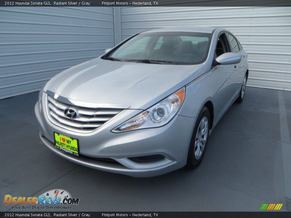 2012 Hyundai Sonata GLS Radiant Silver / Gray Photo #8