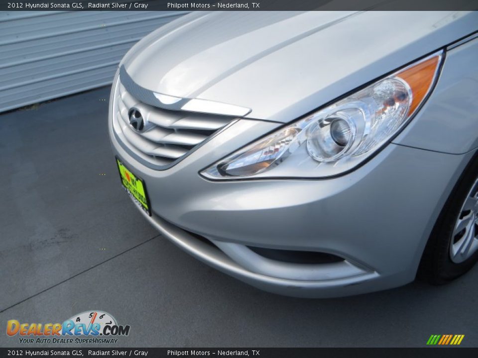 2012 Hyundai Sonata GLS Radiant Silver / Gray Photo #11