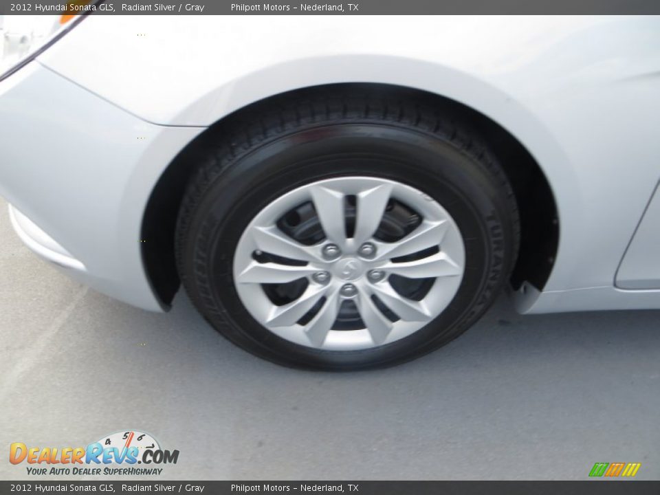 2012 Hyundai Sonata GLS Radiant Silver / Gray Photo #12