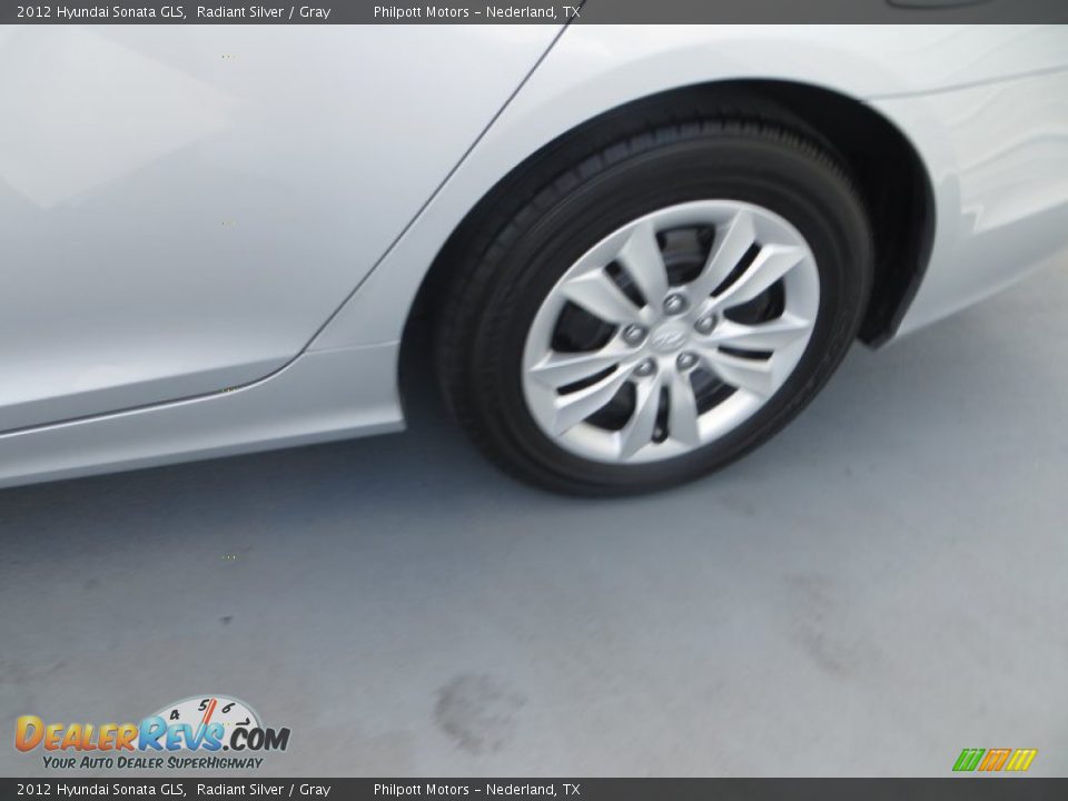 2012 Hyundai Sonata GLS Radiant Silver / Gray Photo #13