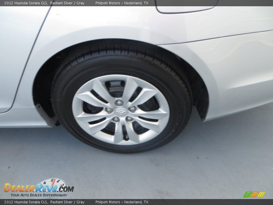 2012 Hyundai Sonata GLS Radiant Silver / Gray Photo #14