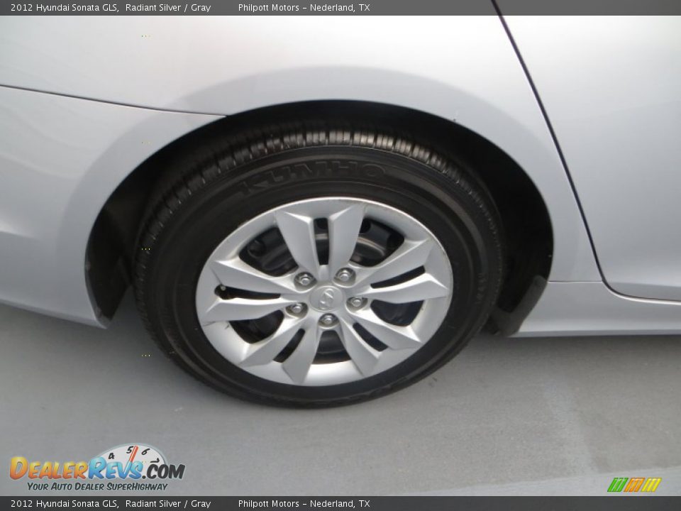 2012 Hyundai Sonata GLS Radiant Silver / Gray Photo #15