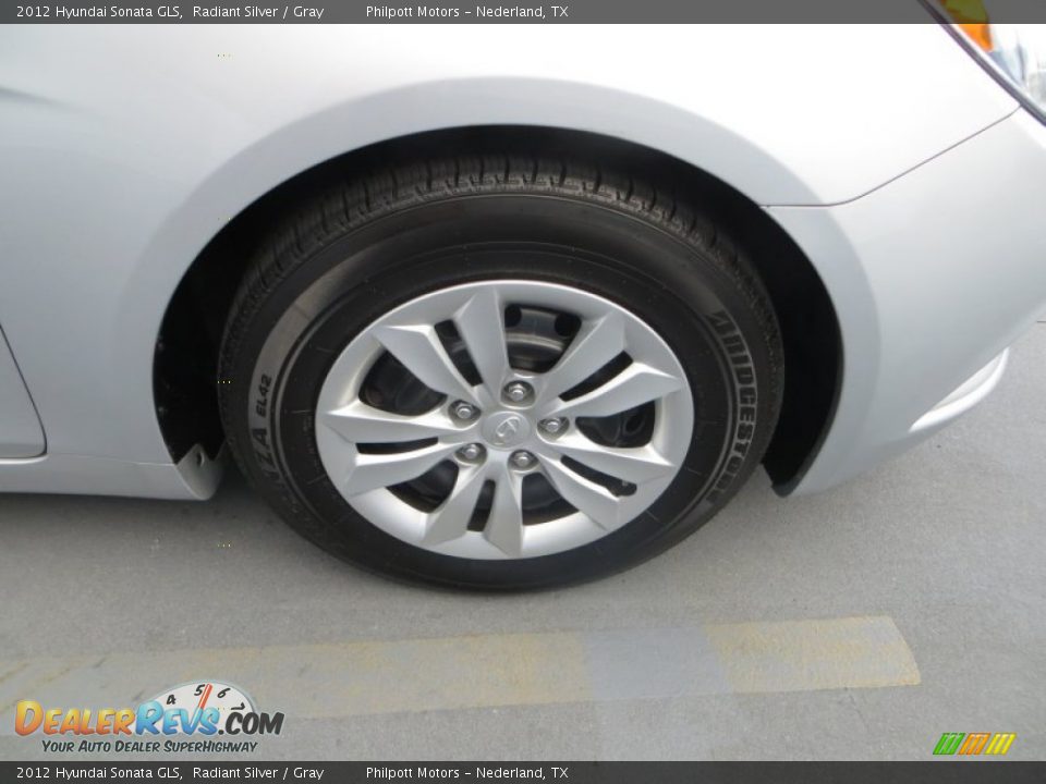 2012 Hyundai Sonata GLS Radiant Silver / Gray Photo #16