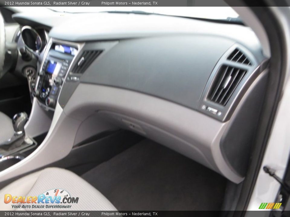 2012 Hyundai Sonata GLS Radiant Silver / Gray Photo #18