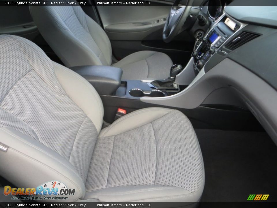 2012 Hyundai Sonata GLS Radiant Silver / Gray Photo #19