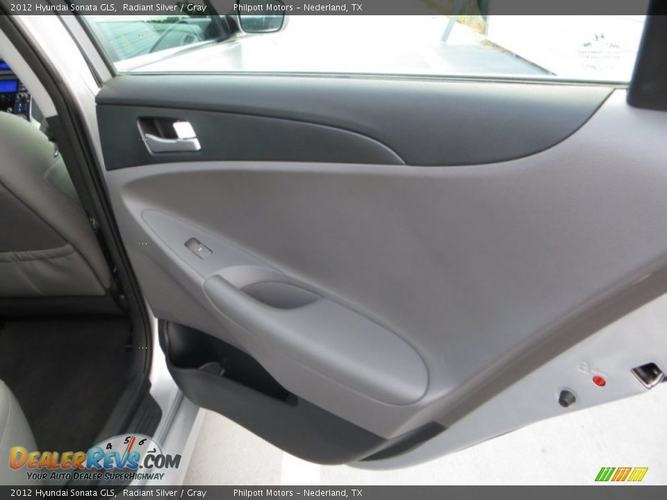 2012 Hyundai Sonata GLS Radiant Silver / Gray Photo #20