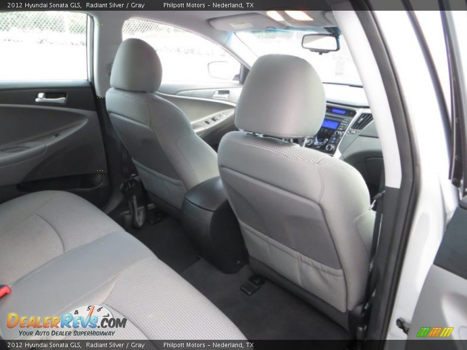 2012 Hyundai Sonata GLS Radiant Silver / Gray Photo #21