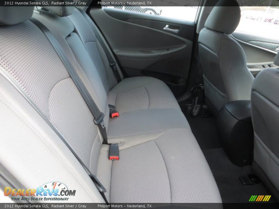 2012 Hyundai Sonata GLS Radiant Silver / Gray Photo #22