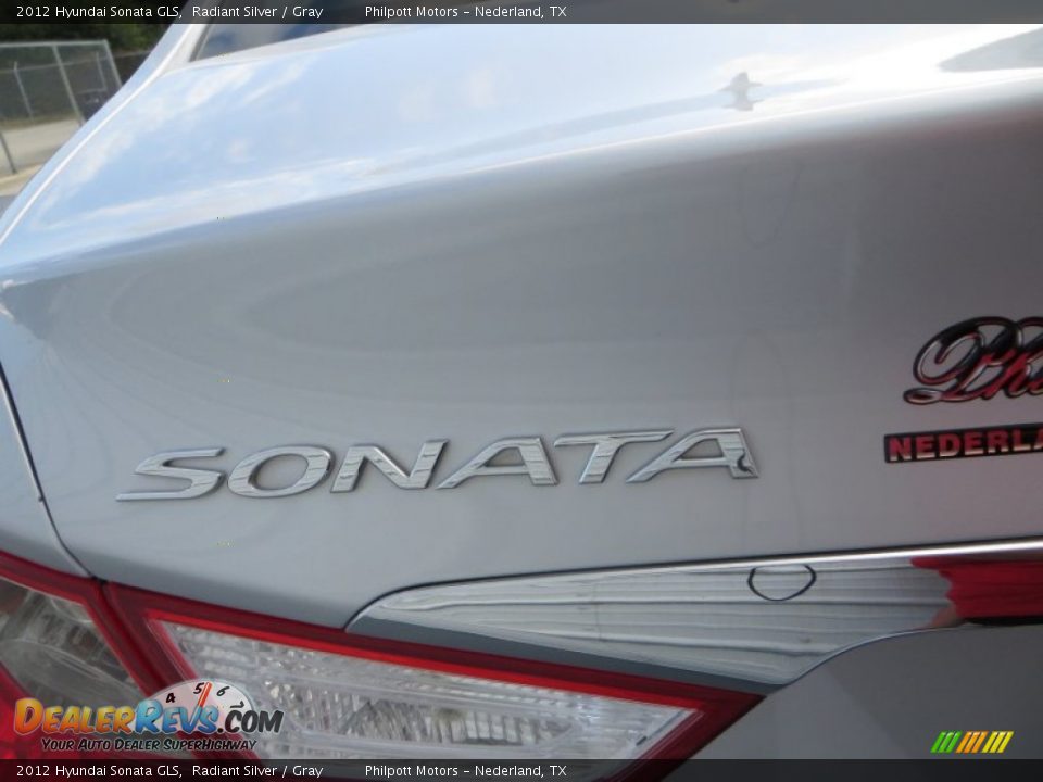 2012 Hyundai Sonata GLS Radiant Silver / Gray Photo #23