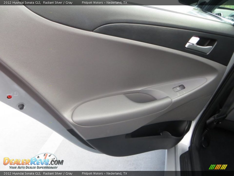 2012 Hyundai Sonata GLS Radiant Silver / Gray Photo #25