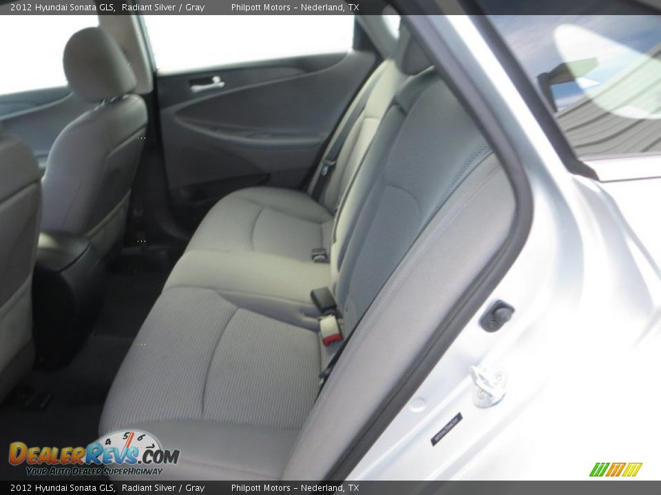 2012 Hyundai Sonata GLS Radiant Silver / Gray Photo #26