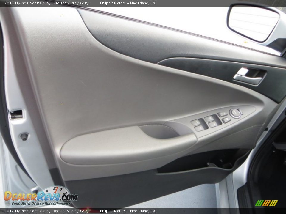 2012 Hyundai Sonata GLS Radiant Silver / Gray Photo #27