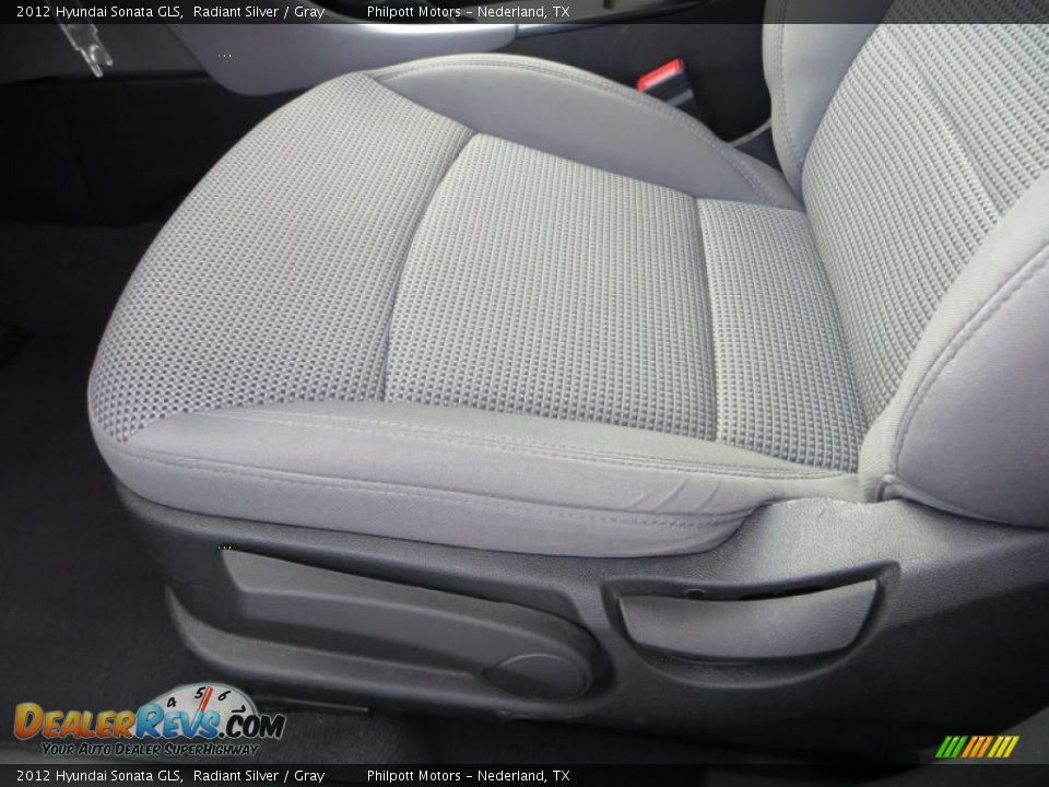 2012 Hyundai Sonata GLS Radiant Silver / Gray Photo #29
