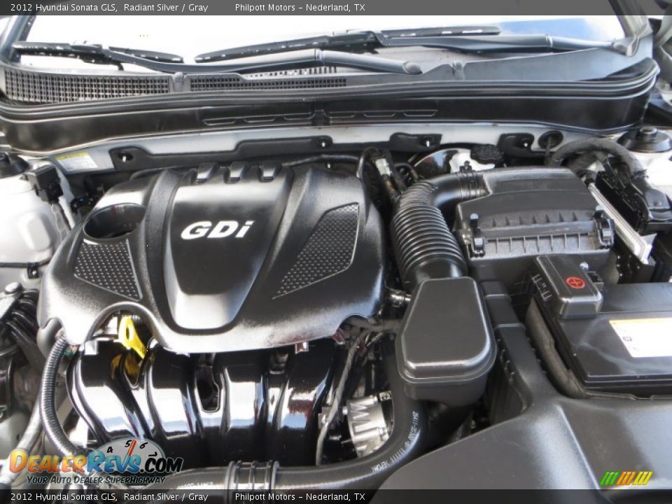 2012 Hyundai Sonata GLS Radiant Silver / Gray Photo #30